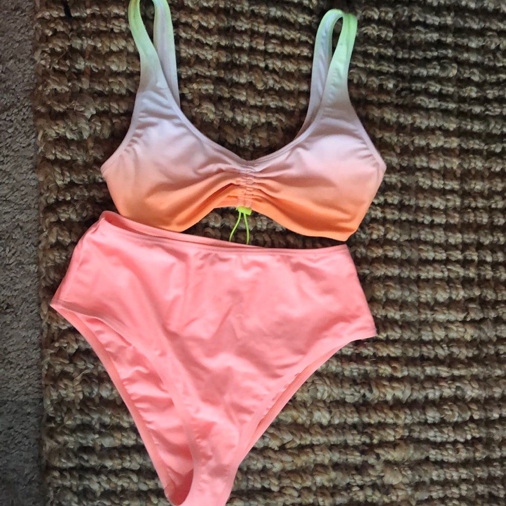 Orange bikini
